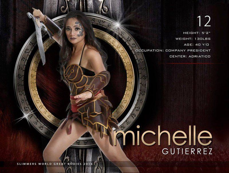 Michelle Gutierrez slimmers world great bodies 2016