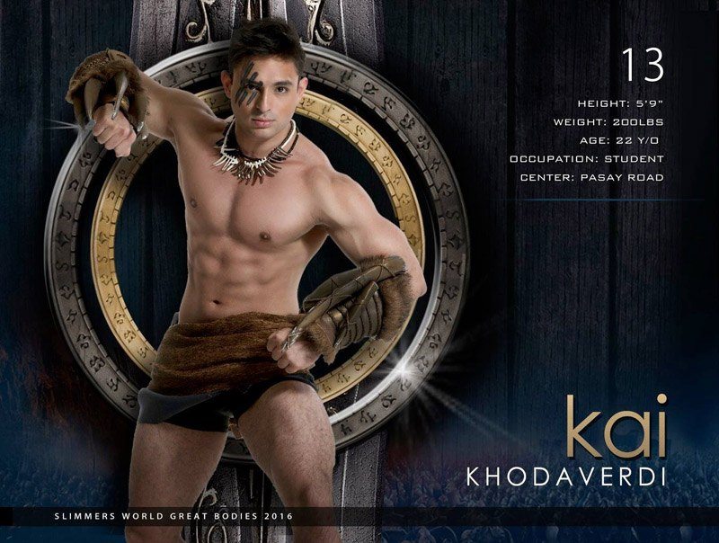 Kai Khodaverdi slimmers world great bodies 2016