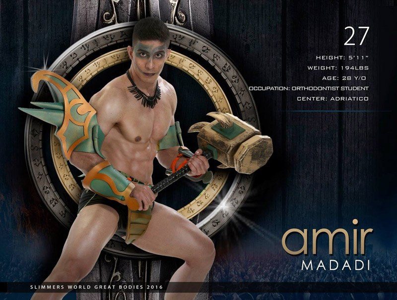 Amir Madadi slimmers world great bodies 2016