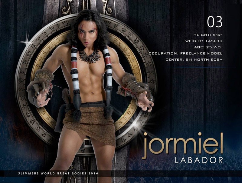 Jormiel Labador slimmers world great bodies