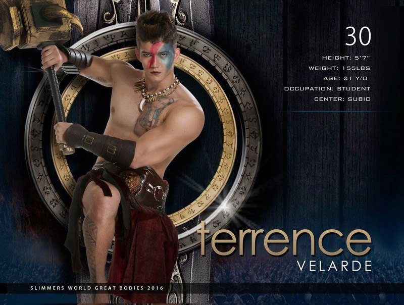Terrence Velarde slimmers world great bodies 2016