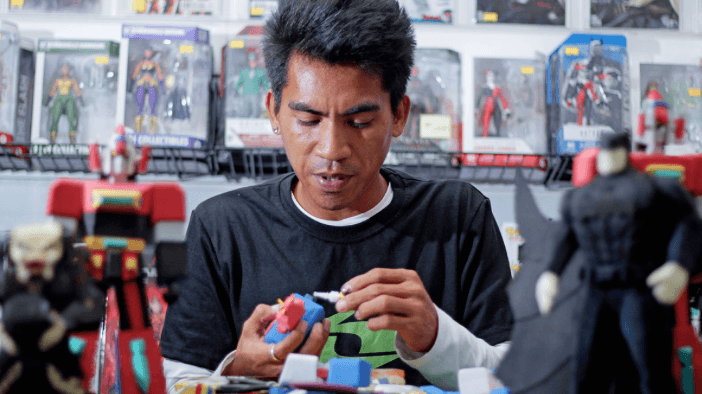 The Elmer Padilla Story: The man who made action-figures from used flip ...