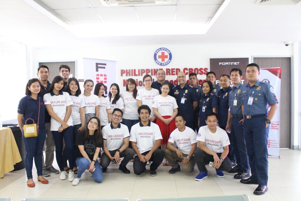 Fortinet ends 2017 via a partnership with the Philippine Red Cross.