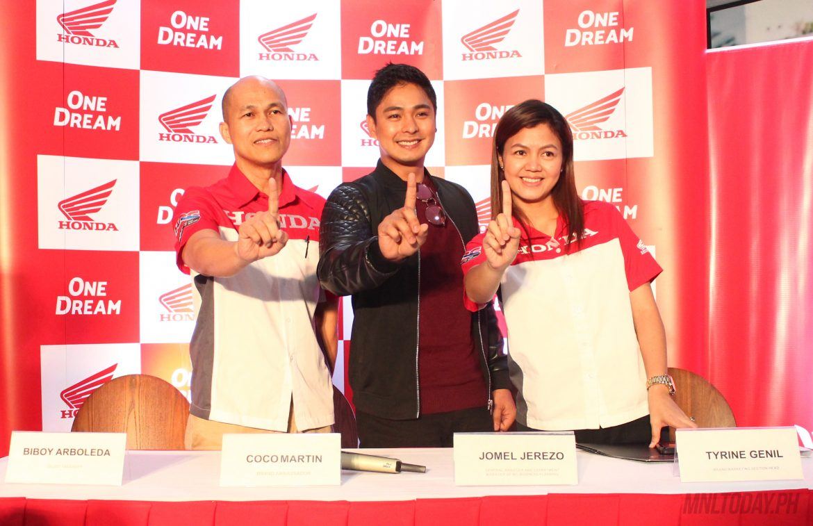 King of PH Television becomes the face of the number one motorcycle manufacturer in the Philippines