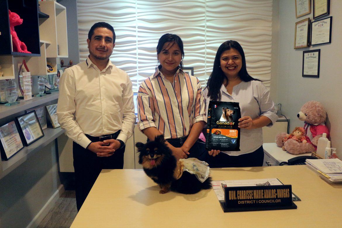 Ganador supports Councilor Abalos-Vargas Pet Ko, Luv Ko project