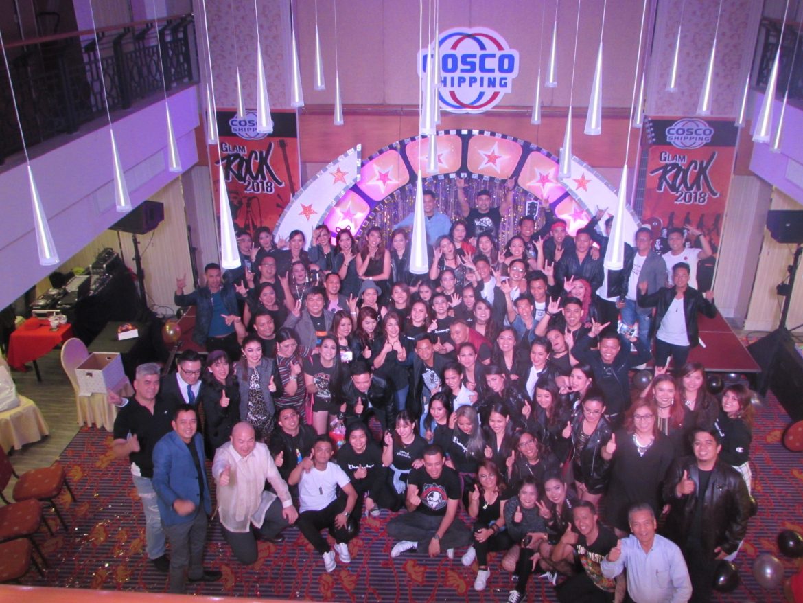 COSCO Shipping Lines Philippines, Inc. treats employees with Rock Icon themed Party
