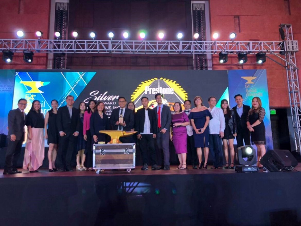 Prestone PH’s Anak ng Mekaniko Scholarship program bags Silver Anvil Award