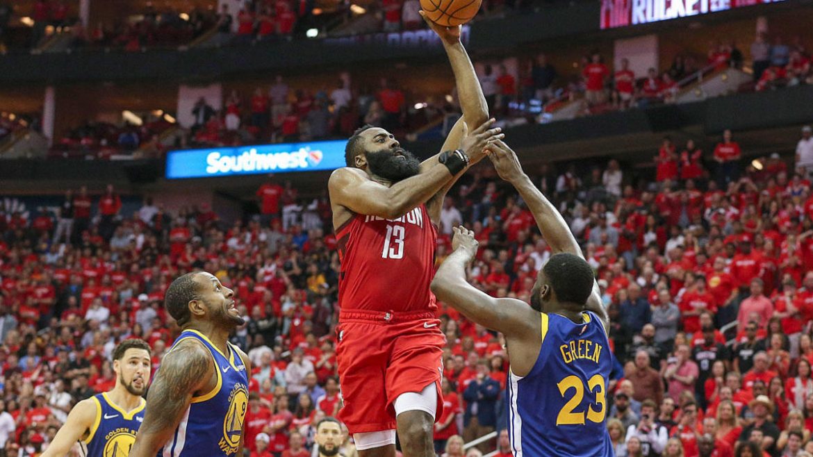 MVP Performance from Harden as Rockets wins vs GSW
