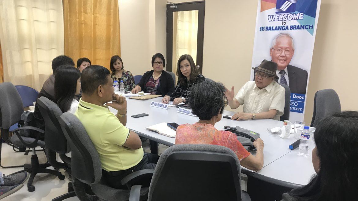 SSS explores more collaborator in Luzon