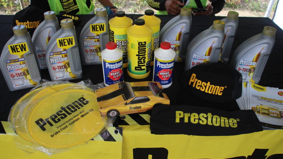 Prestone reminds us that safety begins with us.