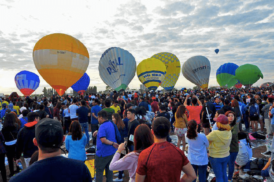 hot air balloon festival today