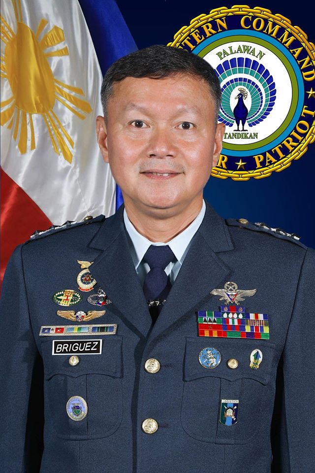 Commanding General, Philippine Air Force Lt Gen Rozzano D Briguez