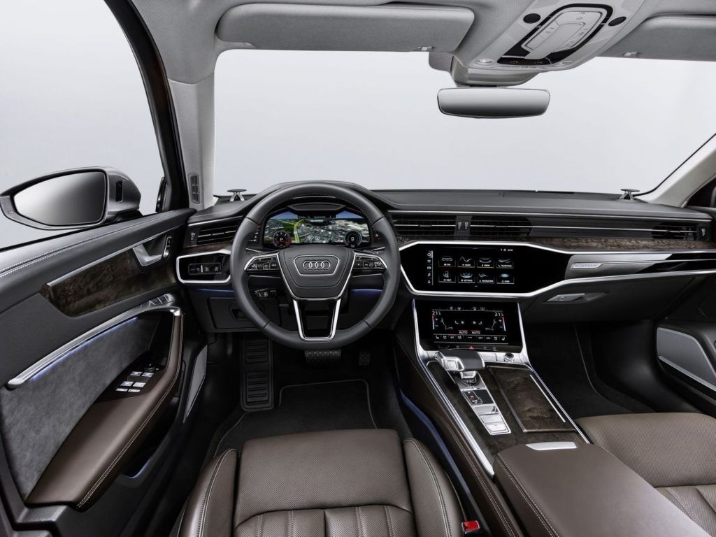Dashboard of the all-new Audi A6 Limousine
