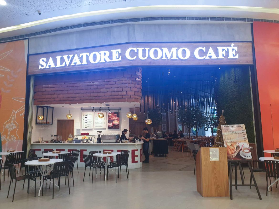 Salvatore Cuomo Cafe, the First in the World, the First in the Philippines