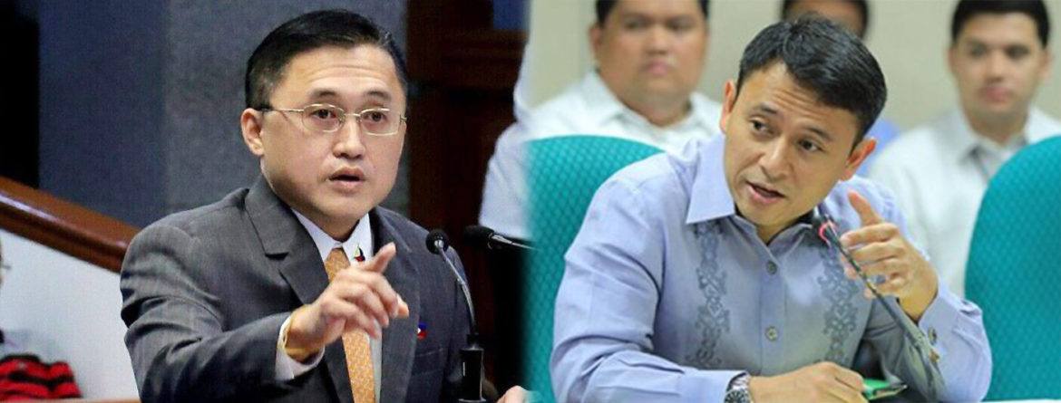 Senators Sonny Angara and Bong Go give support to Filipino athletes