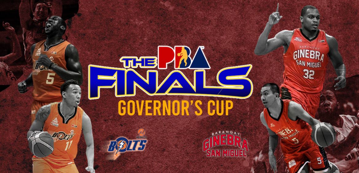 Let the games begin! Game 1 happens tonight between Barangay Ginebra and Meralco Bolts