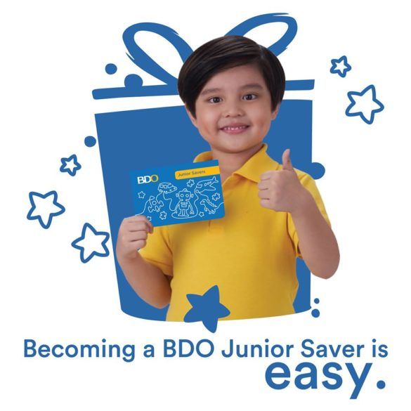 BDO brings new meaning to giftgiving with Junior Savers account