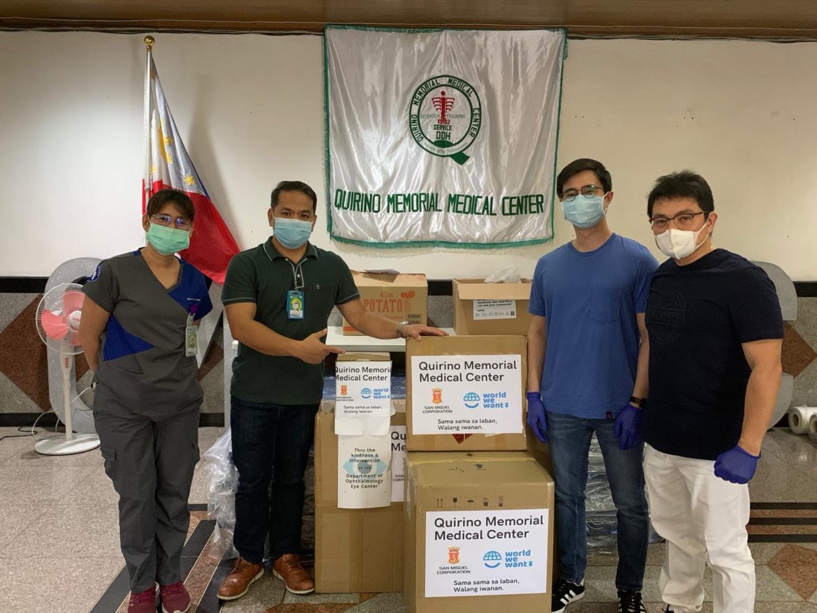 SMC donates 40,000 PPEs to over 60 hospitals, expects delivery of first 10,000 PPEs, made in the Philippines
