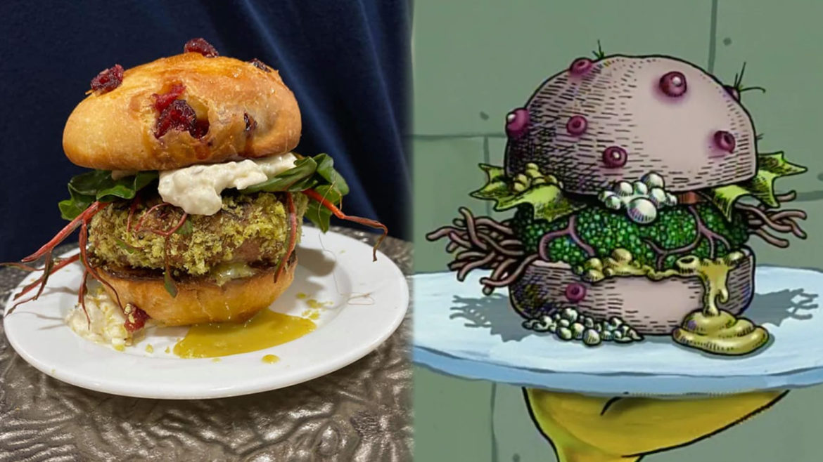 Someone made a real-life Nasty Burger and it’s really delicious