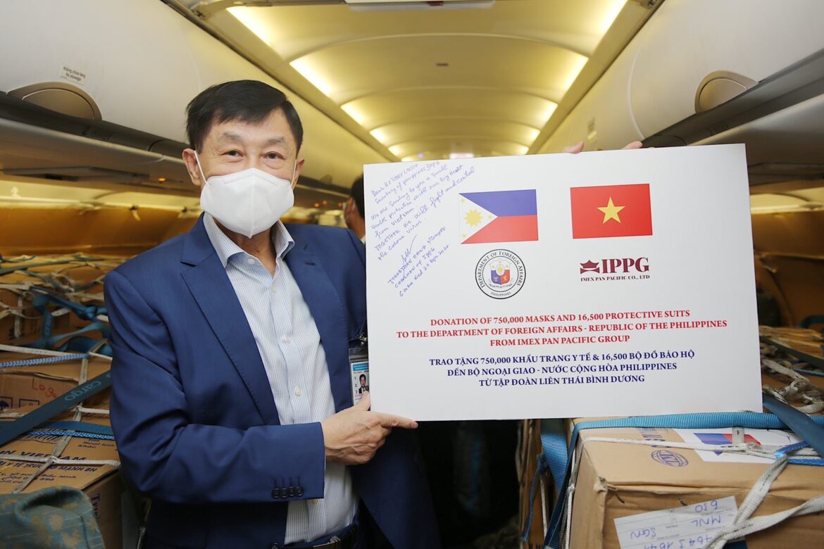THANK YOU VIETNAM! Vietnamese Philanthropist gives aid to the Philippines