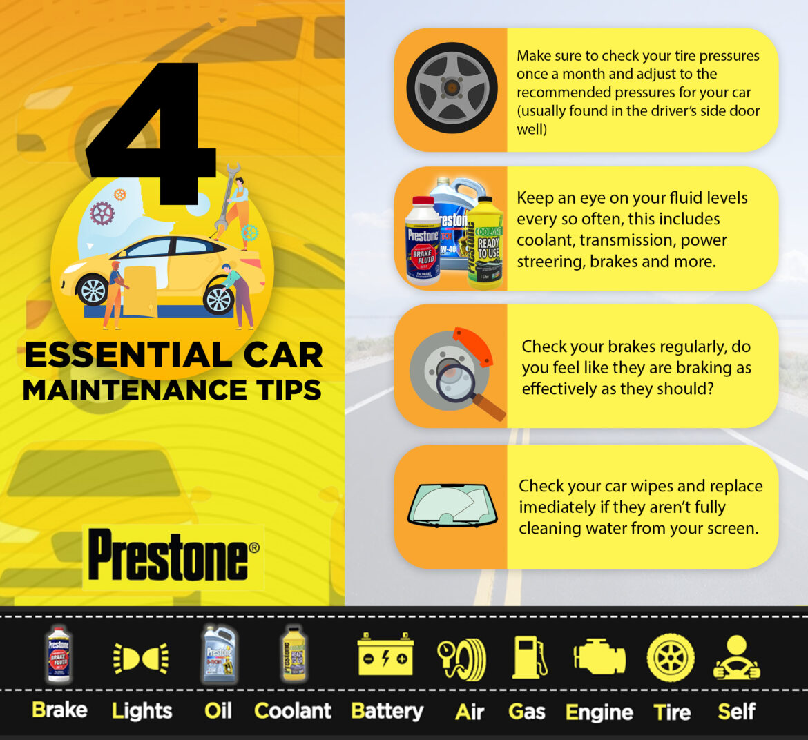 Keep safe this Christmas with Prestone