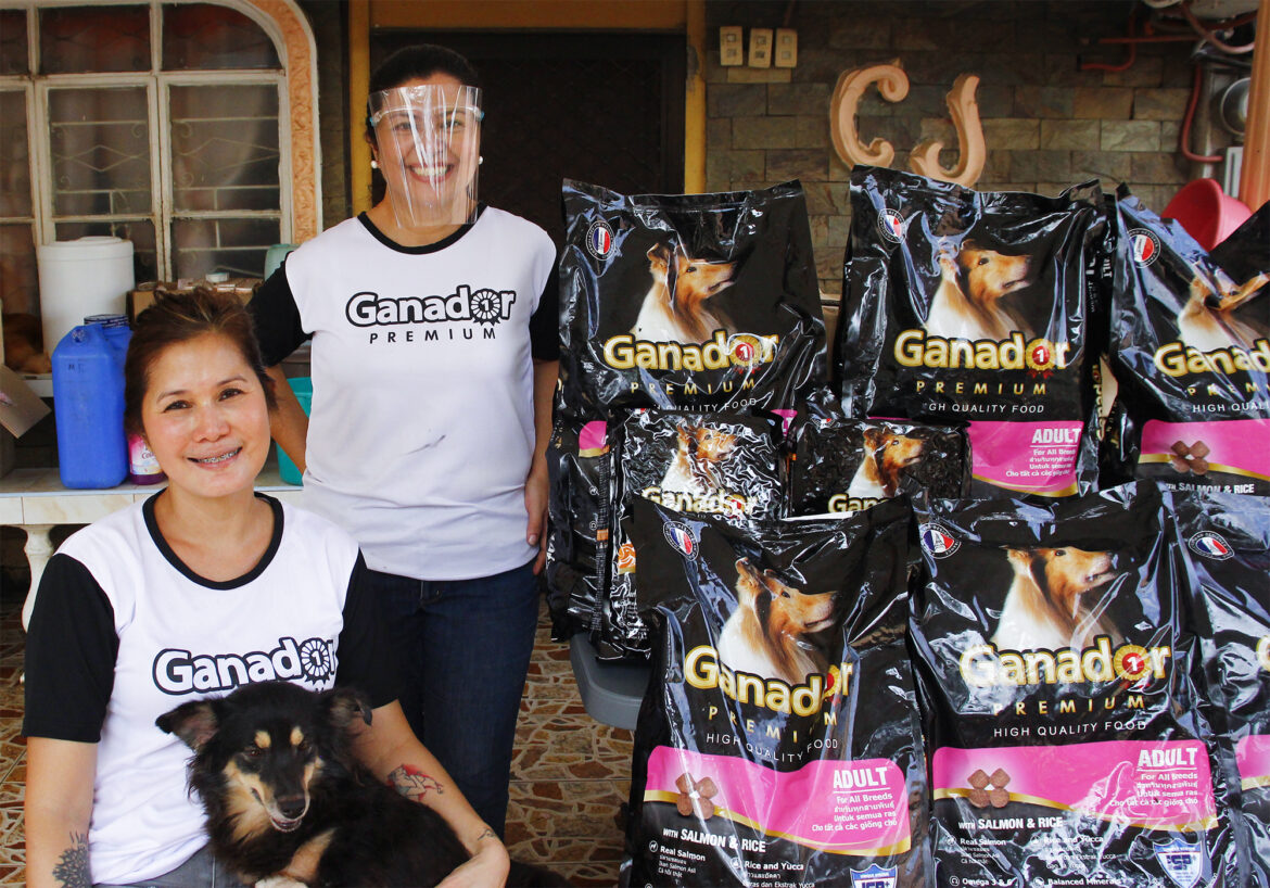 Ganador Premium and Happy Ending Shelter shares their UNCONDITIONAL LOVE with rescue dogs